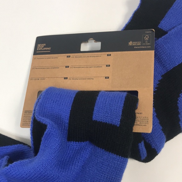 The North Face logo reversible scarf - Picture 10 of 13
